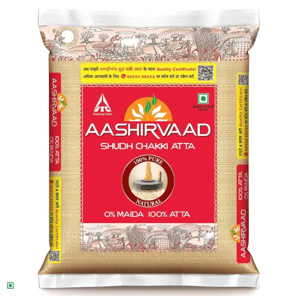 Aashirvaad Atta 10 kg is a premium quality